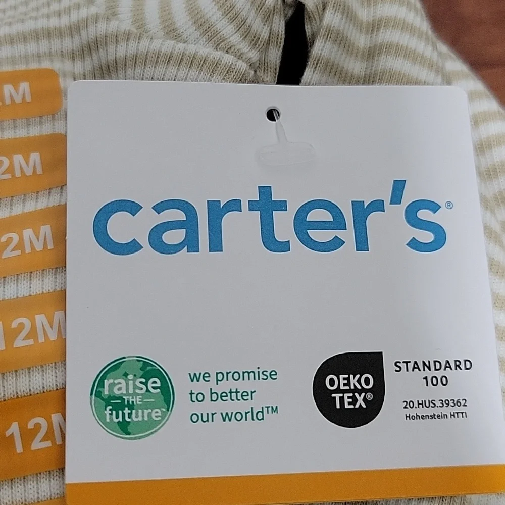 Carters Unisex Bodysuit And 2 Piece Outfit Animal Themed 12 Nwt